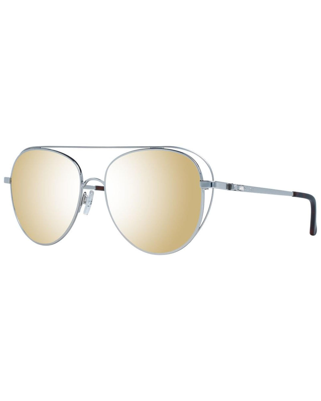 Ted Baker Sunglasses Damen Runa Sonnenbrille, Silber, 56/16-140