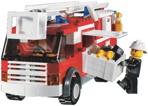 LEGO City 7239 - Feuerwehrlöschzug selbstpumpe, selbstpumpe
