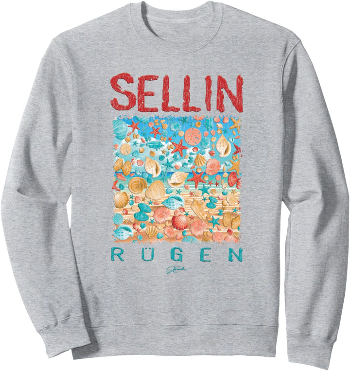 JCombs: Sellin, Rügen, Muschelregen Sweatshirt