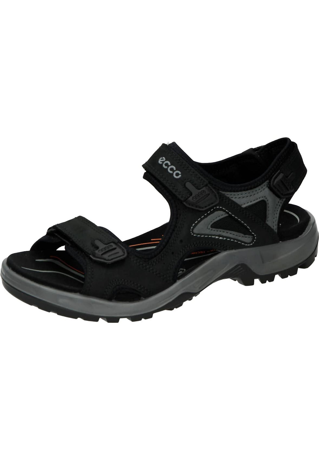 ECCO Herren Offroad Sandalen 47 EU Black Dark Shadow, 47 EU Black Dark Shadow