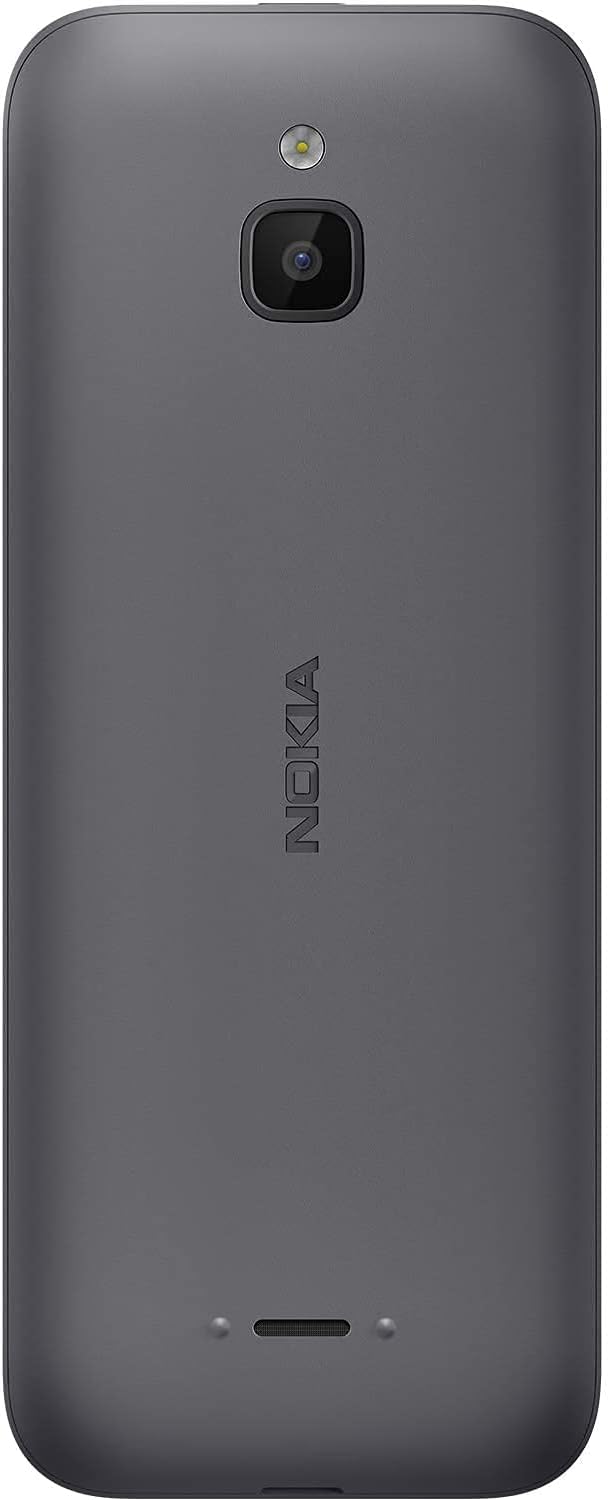 Nokia 6300 4G - Mobile Phone, Charcoal