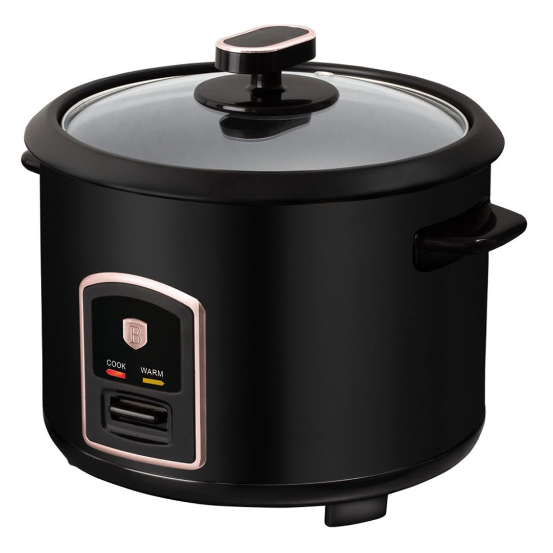 Berlinger Haus Reiskocher 1,8 Liter Black Rose Collection | Elegant, leistungsstark und einfach zu b