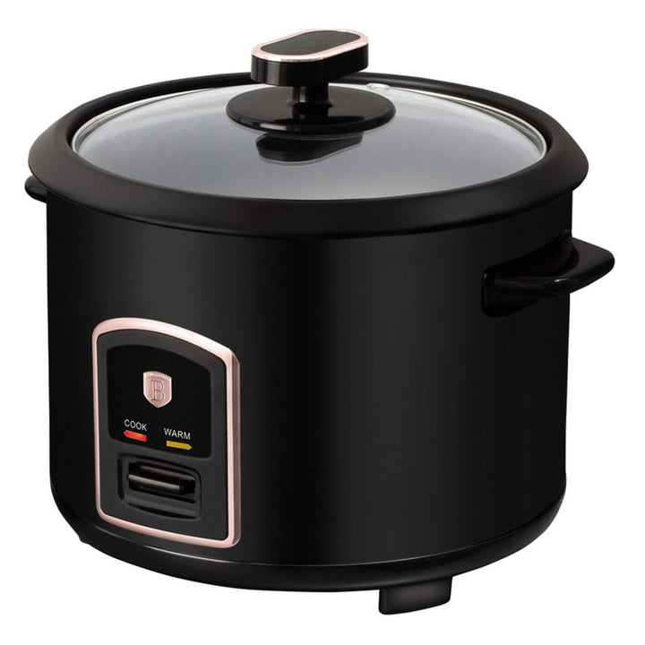 Berlinger Haus Reiskocher 1,8 Liter Black Rose Collection | Elegant, leistungsstark und einfach zu b