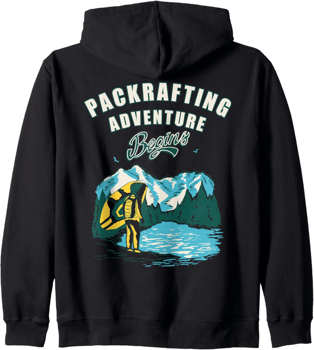 Packraft-Kajak Packraft-rafting Paddel-Rafting Packrafting Kapuzenjacke