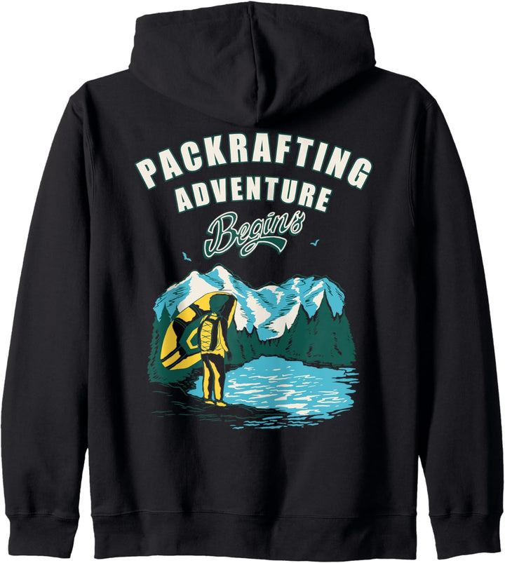 Packraft-Kajak Packraft-rafting Paddel-Rafting Packrafting Kapuzenjacke
