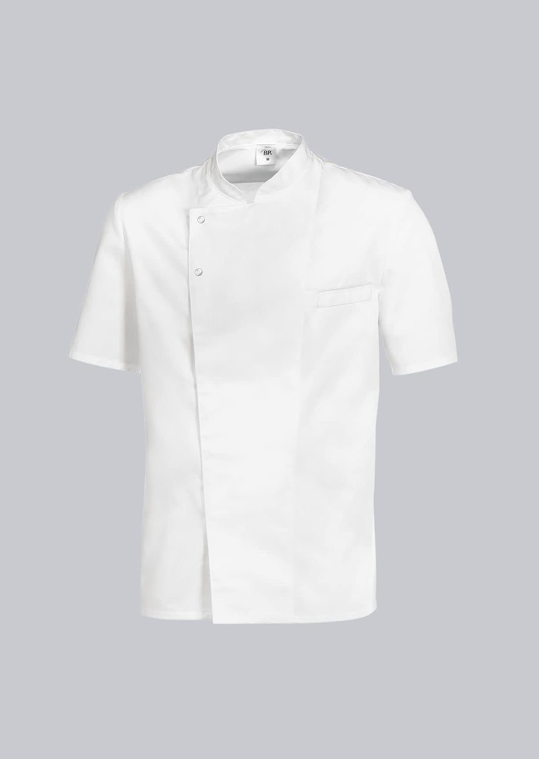 BP Gourmet 1548-400-21 Kochjacke 1/2 Arm - 1/2 Ärmel - 65% Polyester, 35% Baumwolle - Druckknöpfe au