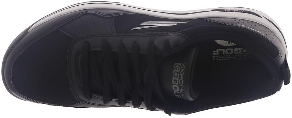 Skechers Herren Go Arch Fit-Line Up Golf Shoes 46 EU Schwarz, 46 EU Schwarz