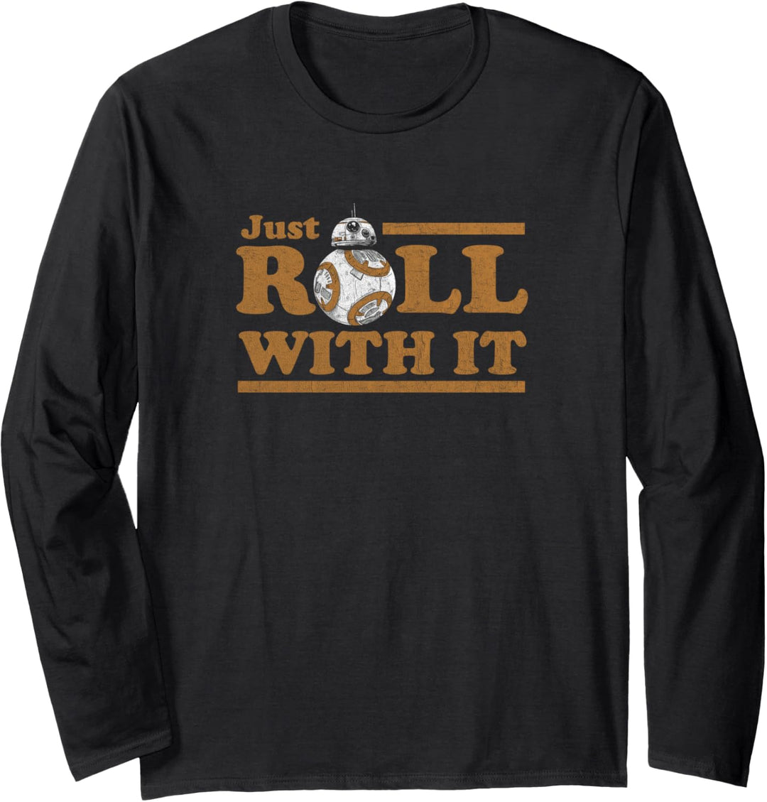 Star Wars BB-8 Just Roll With It Langarmshirt