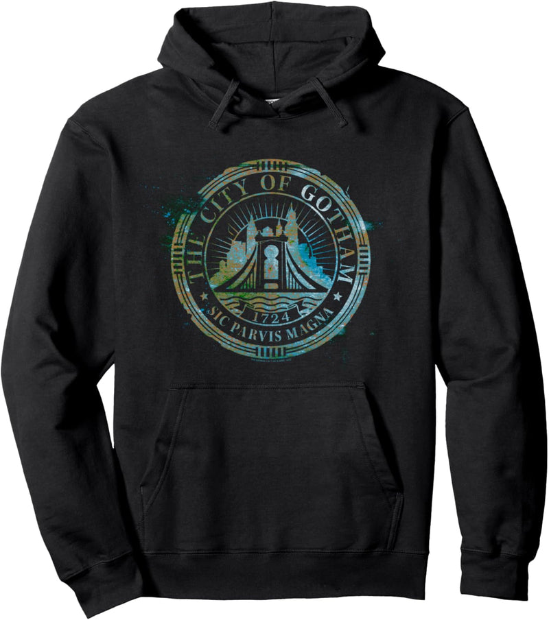 The Batman City Of Gotham Pullover Hoodie