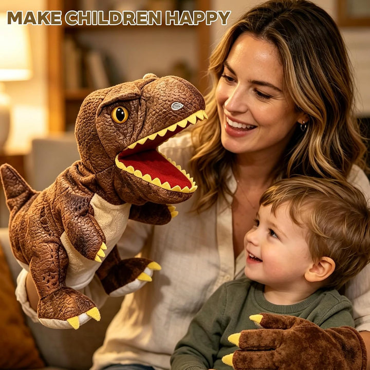 Tyrannosaurus Rex Handpuppe Dinosaurier Plüschtier Handpuppe Tier Dinosaurier Plüschtier Interaktive