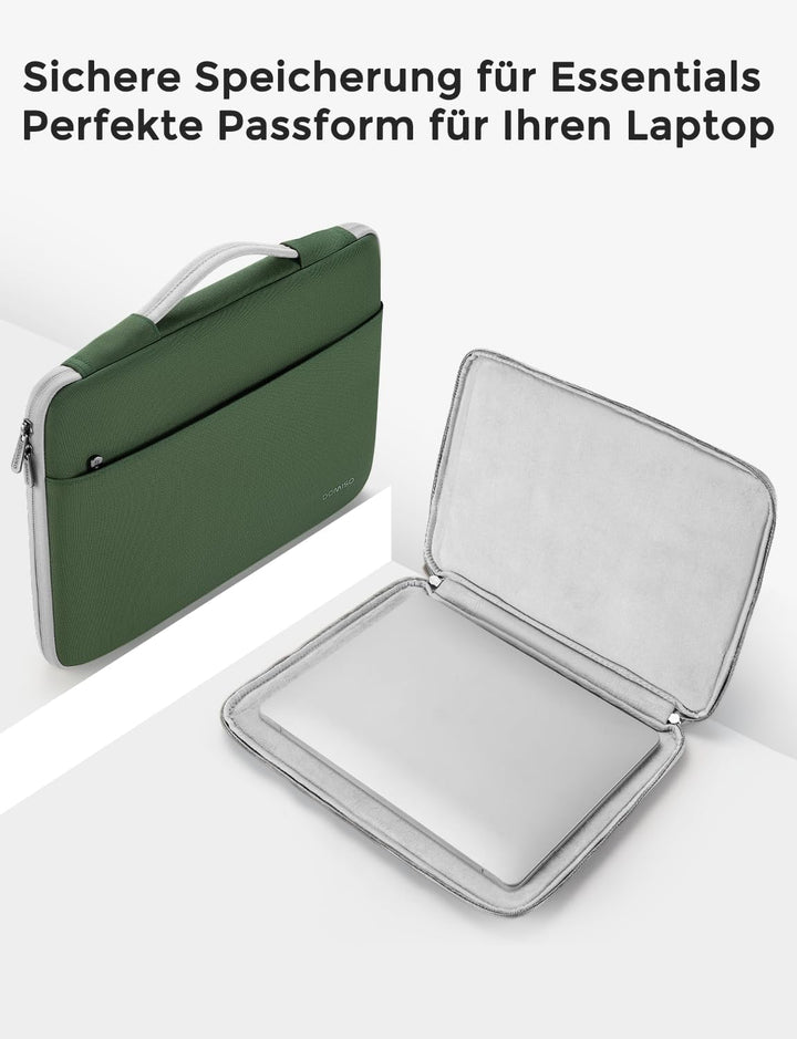 DOMISO 17 Zoll Wasserdicht Laptophülle Laptop Sleeve Case Notebook Hülle Tasche Schutzhülle für 17,3