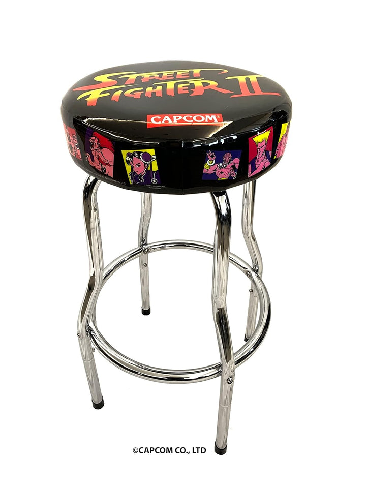 Arcade1UP Hocker aus Metall Street Fighter II