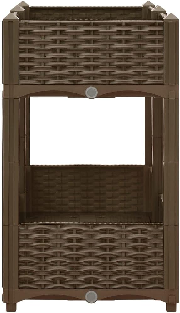 vidaXL Hochbeet Pflanzkasten Pflanzbeet Gemüsebeet Blumenbeet Blumenkasten Frühbeet Gartenbeet Blume