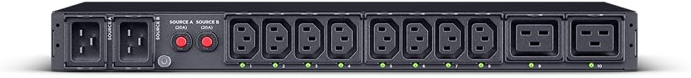 Cyberpower PDU44005 Wechselschalter (ATS) 16A, 8xC13 + 2xC19
