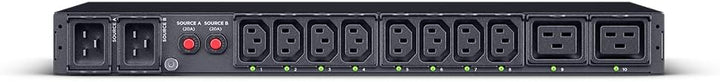 Cyberpower PDU44005 Wechselschalter (ATS) 16A, 8xC13 + 2xC19