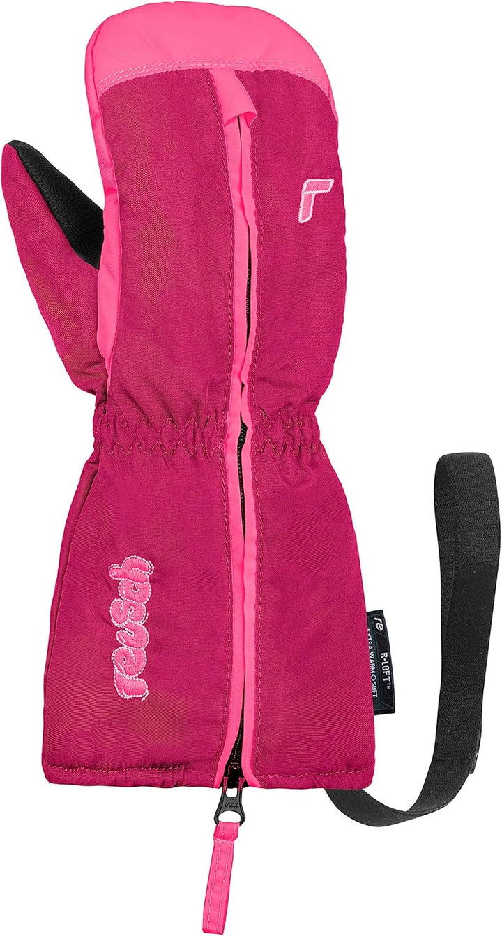 Reusch Unisex – Babys Kleinkinder Fäustlinge Tom Mitten Warm, Wasserdicht, Extra Atmungsaktiv lila /