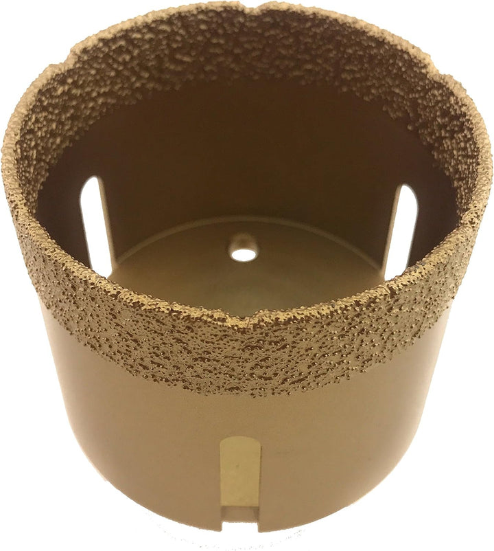 PRODIAMANT Profi Fliesenbohrer Fliese 73 mm x M14 Diamantbohrer Winkelschleifer für trockenbohren in