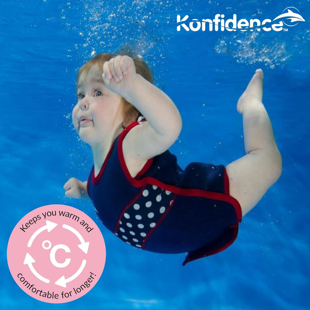 Konfidence Babywarma Baby-Neoprenanzug -Rot (erdbeere) ,0-6 Monate