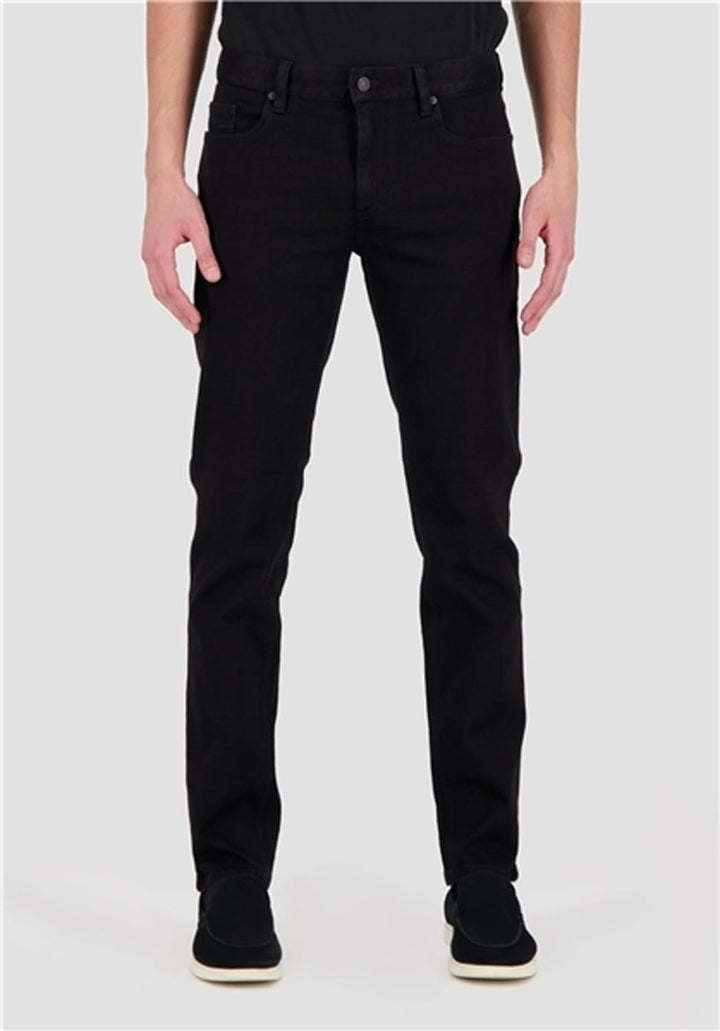 ALBERTO Regular Slim Fit Jeans Used 5 Pocket schwarz Grösse W31 L34