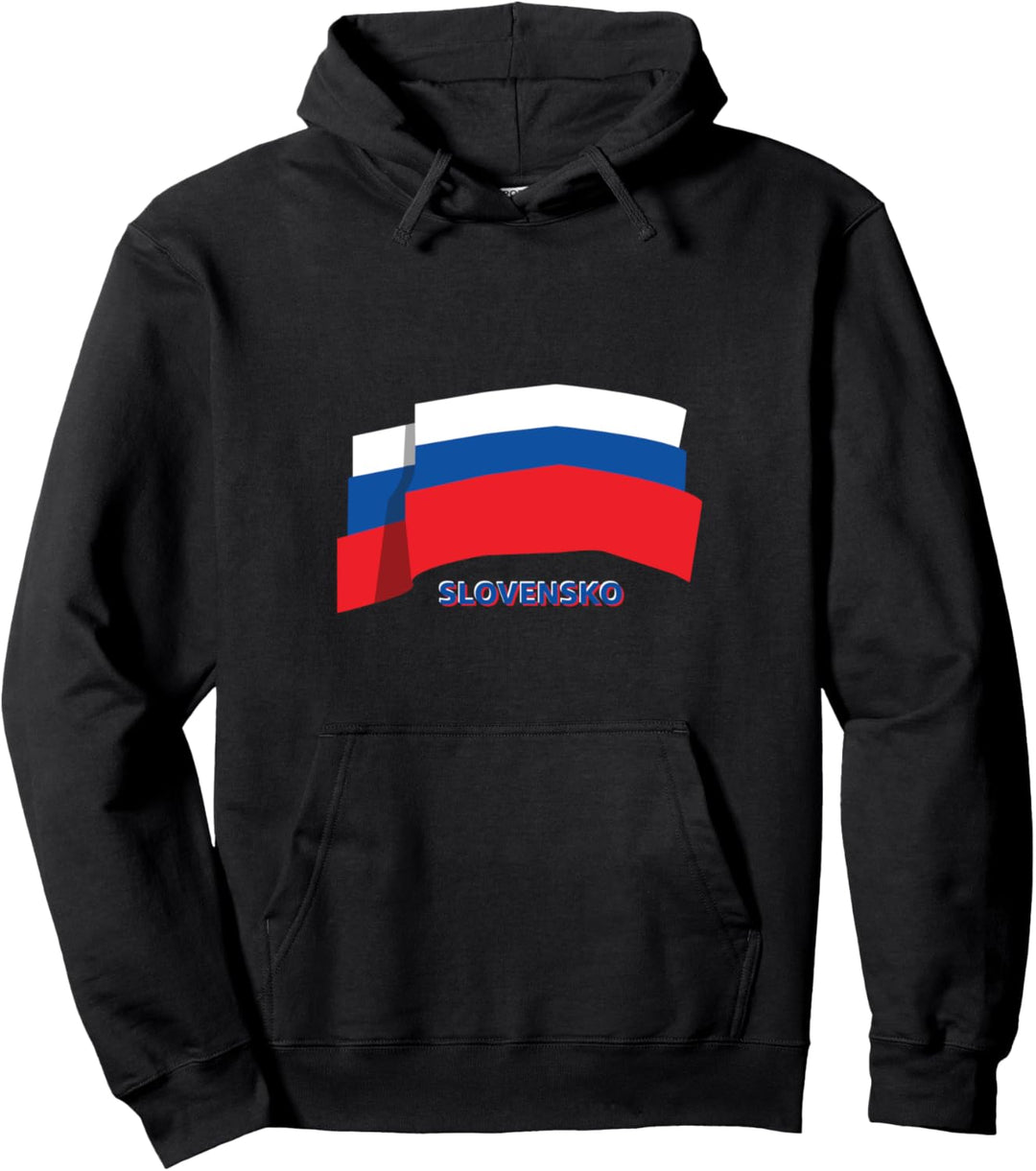Flagge Slowakei Pullover Hoodie