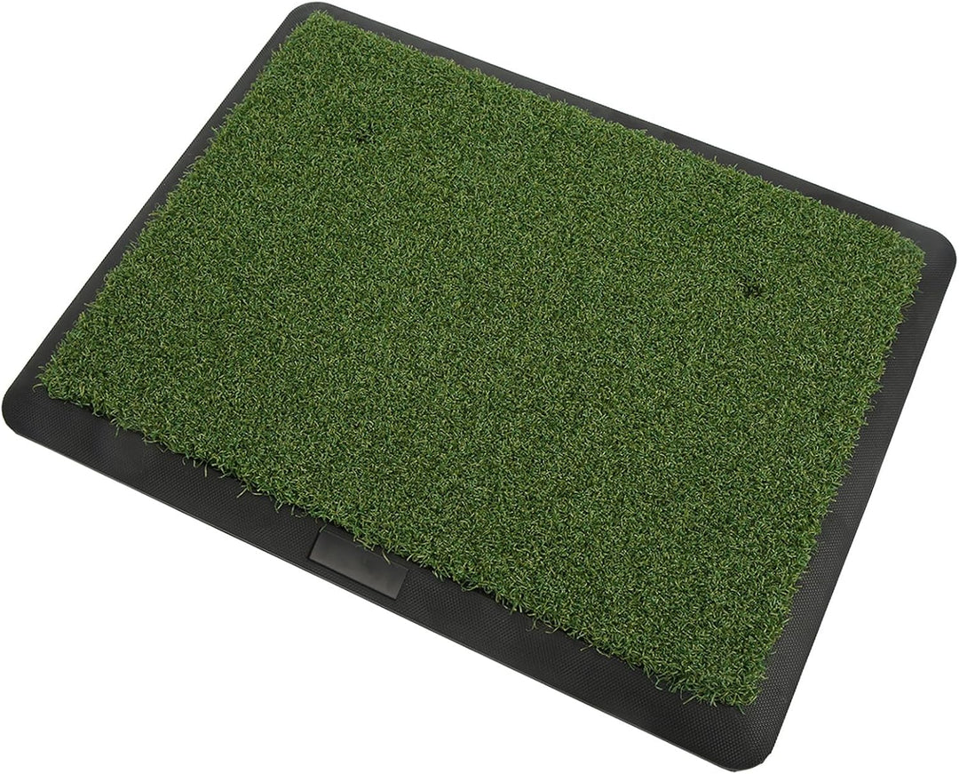 Astibym Golfschlag-Übungsmatte, Samt-Golfmatte, Tragbare Trainingsmatte, Anti-Rutsch-Matte, Golf-Übu