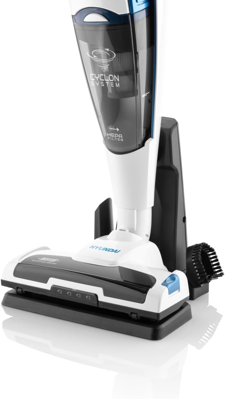 Hyundai VC 914 I Akkusauger 2 in 1 I Hand- und Stielstaubsauger I 14,4 V Lithium-Ionen-Akku I HEPA F