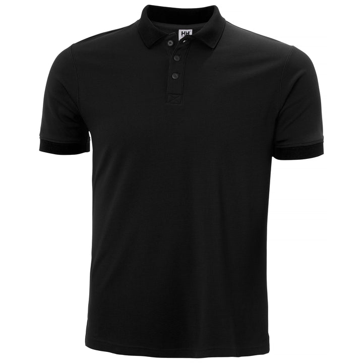 Helly Hansen Herren Crewline Poloshirt XS Schwarz, XS Schwarz