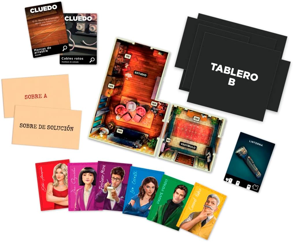 Juego mesa Cluedo