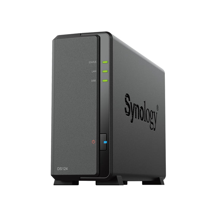 Synology Diskstation DS124 NAS System DS124 ohne HDD, DS124 ohne HDD