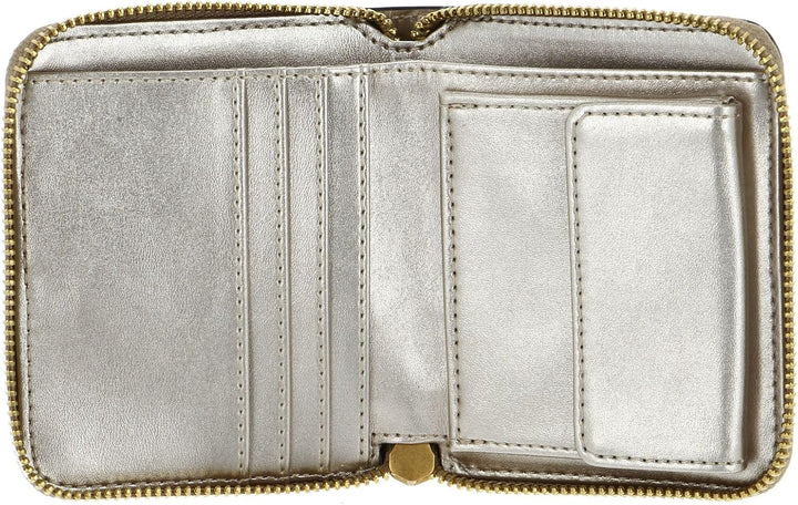 GUESS Damen Laurel SLG Small Zip Around Tasche, Taupe