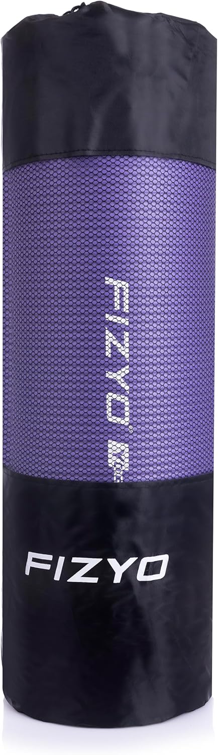 FIZYO Yogamatte 183x61x1 cm – Rutschfeste Fitness- &amp; Trainingsmatte aus NBR-Schaum – Gymnastikmatte