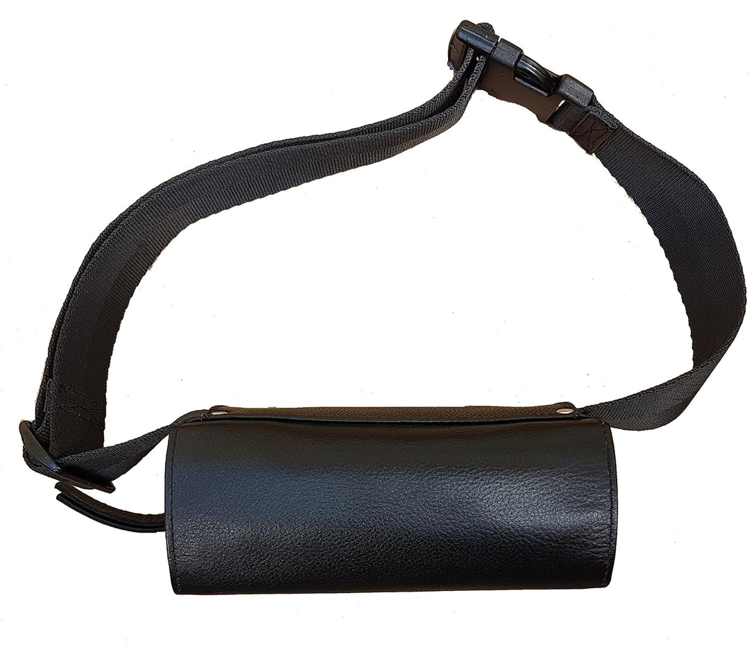 CLAIRE-FONCET Rindsleder Kellnertasche, Kellnergeldbörse, Kellnerbeutel, Inkl. Euro-5 Geldmünszen-Ge