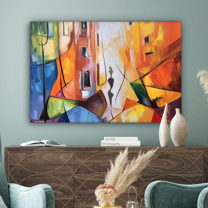 MuchoWow© Leinwandbild Gross 120x80 cm XXL Dekoration Wohnzimmer Bilder Aufhängen Wall Decoration Li