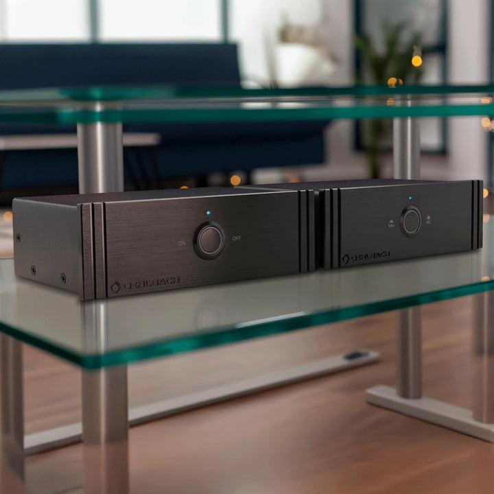 OEHLBACH Phono Vorverstärker MM & MC – Twin Amp Ultra Plattenspieler Preamp, Rauscharm & Verzerrungs