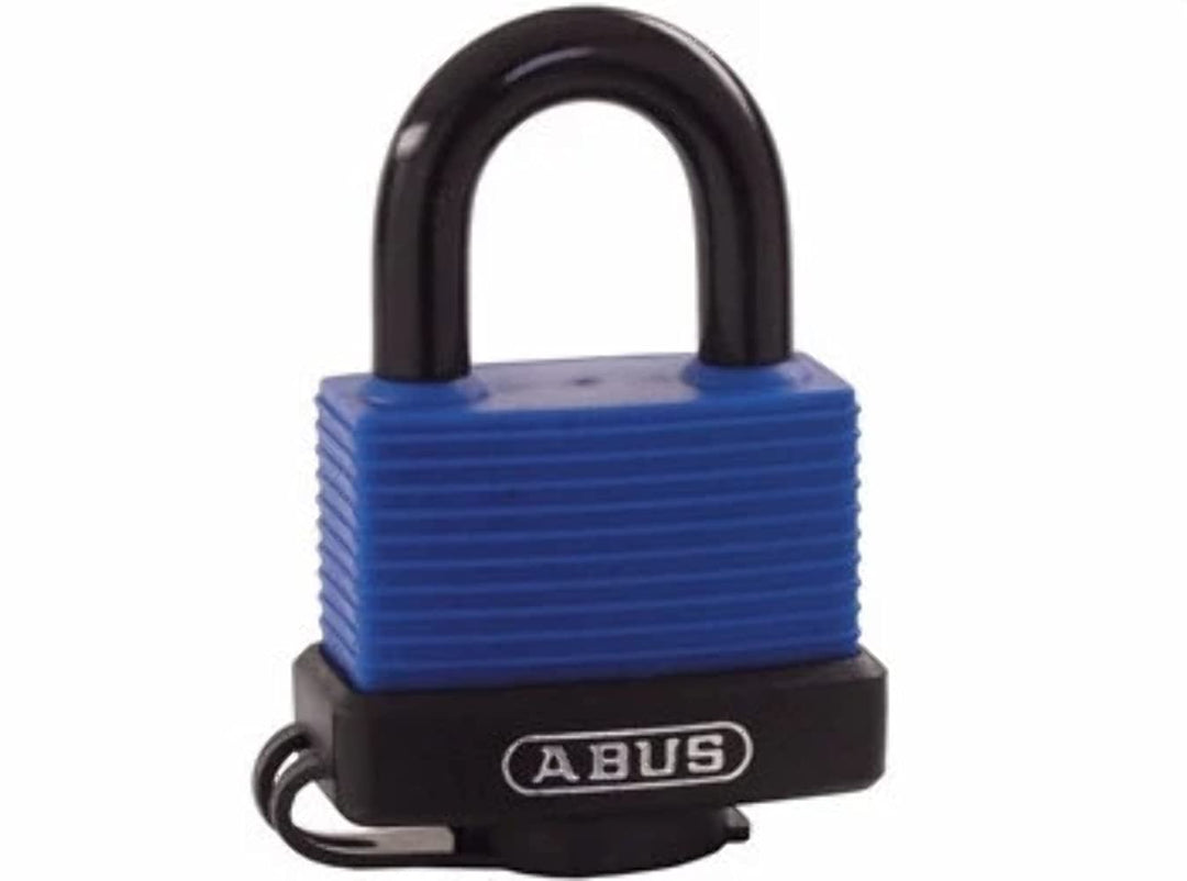 ABUS Messing-Vorhängeschloss Aqua Safe 70IB/45 - wetterfest - Edelstahlbügel für extra Korrosionssch