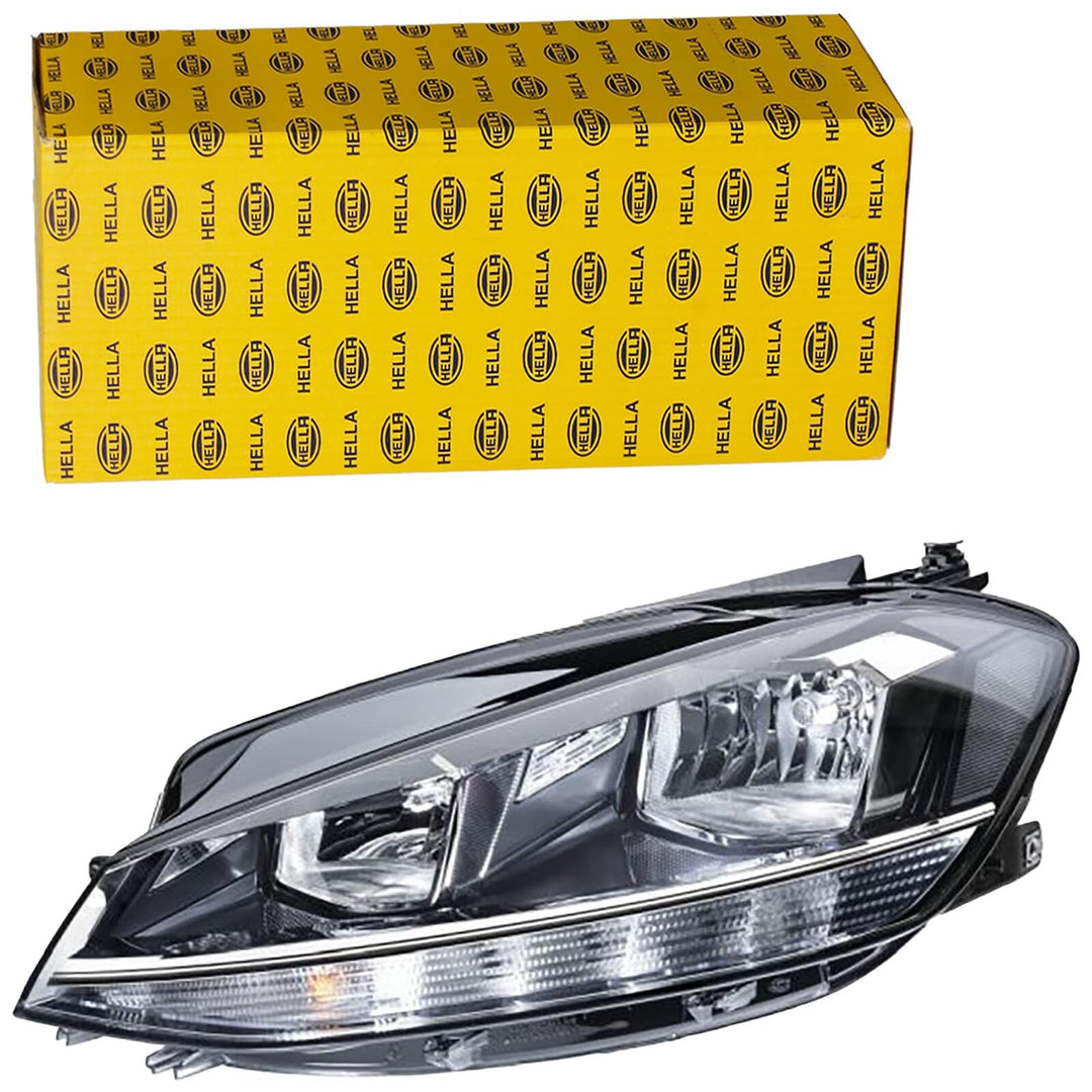 HELLA 1LB 013 924-031 FF/Halogen-Hauptscheinwerfer - links - für u.a. VW Golf VII (5G1, Bq1, Be1, Be