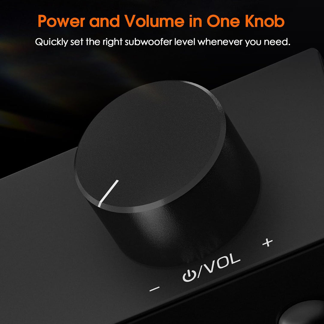 Nobsound Mini Mono Subwoofer Verstärker: 100W HiFi Verstärker mit TPA3116 & Tiefpassfilter für Heimk