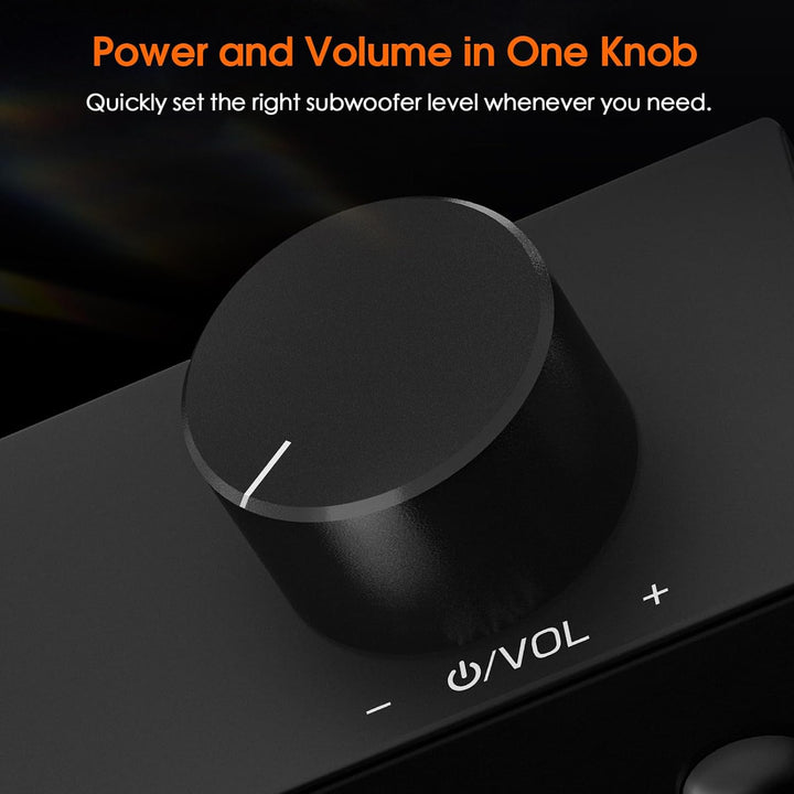 Nobsound Mini Mono Subwoofer Verstärker: 100W HiFi Verstärker mit TPA3116 & Tiefpassfilter für Heimk