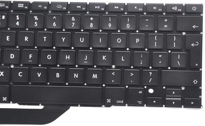 Padarsey Tastatur mit Hintergrundbeleuchtung für MacBook Pro 15 Zoll A1398 2013 2014 2015 Retina W/S