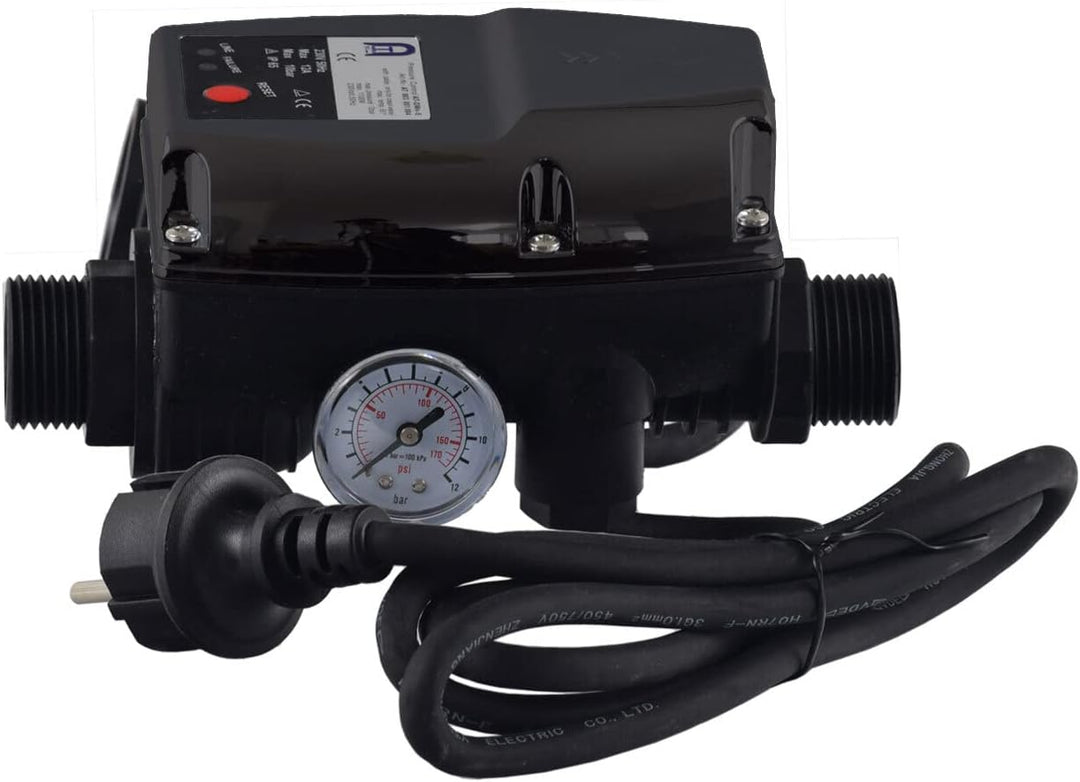 Agora-Tec® Durchflusswächter AT-DWv-6, Pumpen Druckschalter zur Pumpensteuerung für Kreisel-, Tauch-