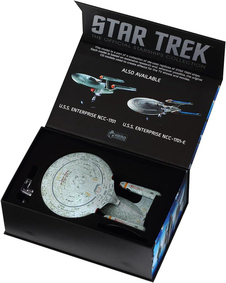 Star Trek NCC-1701-D Box Display XL Edition - Star Trek Official Starships Collection by Eaglemoss C