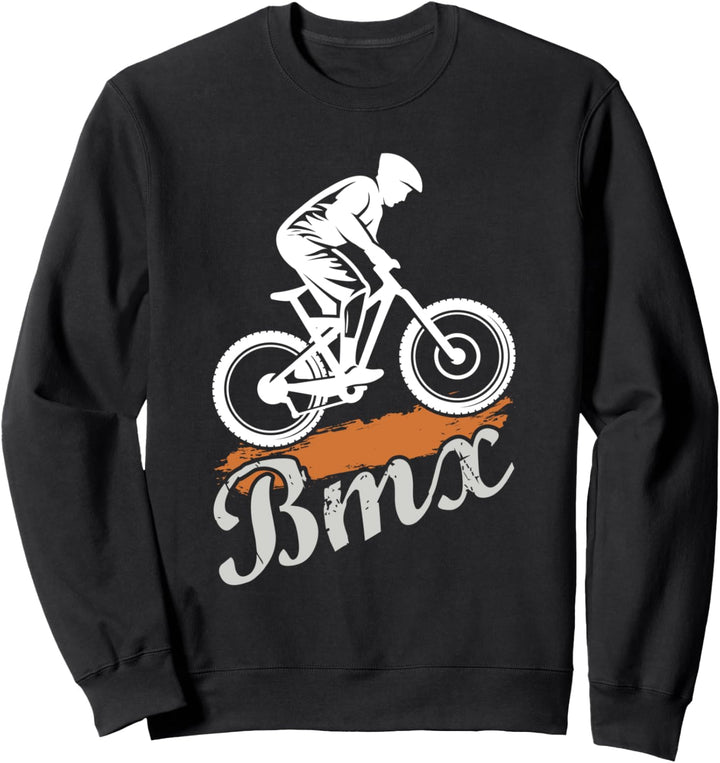 BMX Fahrrad Fans Mountain Bike Rad Kinder Jungs Jungen Sweatshirt