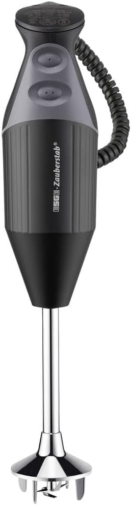 ESGE Zauberstab M 200 BBQ 98215 Stabmixer schwarz, Pürierstab, Handmixer, Profi, inkl. Zubehör, bis