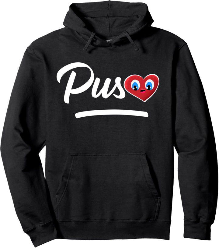Puso Heart Pinoy Pride Filipino Philippines Pullover Hoodie