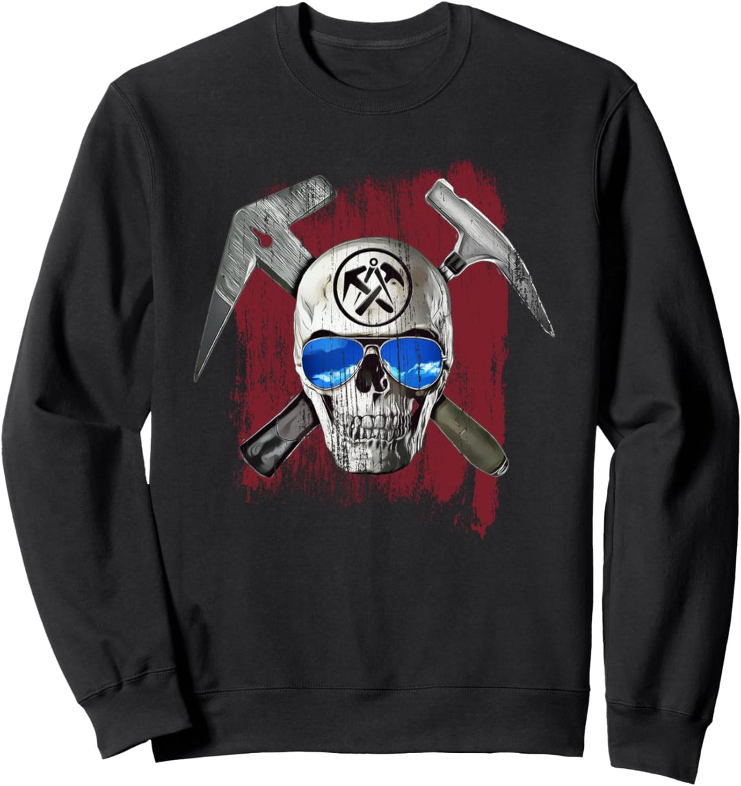 Dachdecker Totenkopf Sweatshirt