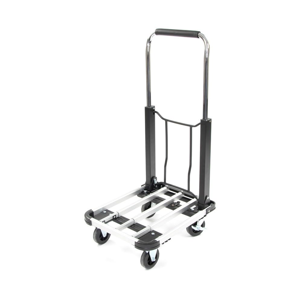 HEMMDAL Transportwagen mit offener Schaufel | 150 kg Tragkraft | HxB 95 x 42 cm | 71 cm Schaufeltief