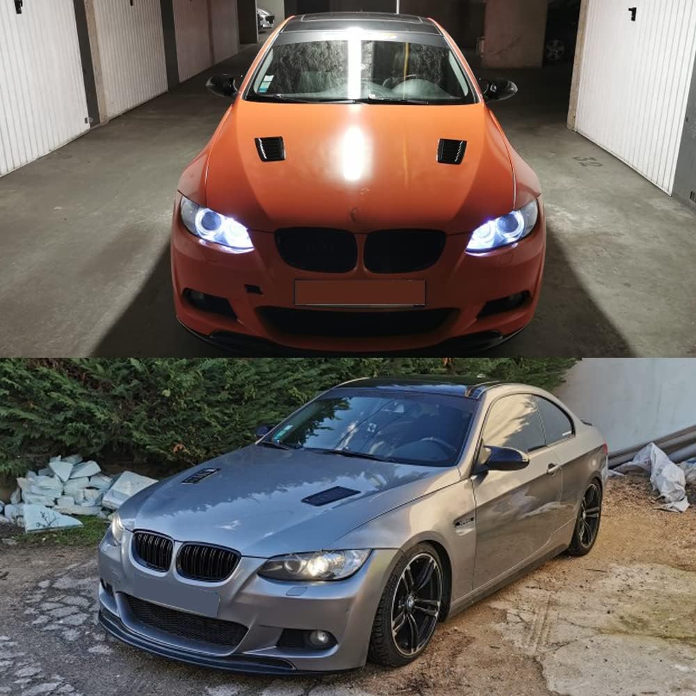 KYYET Universal-ABS-Lufteinlass-Schaufel, Turbo-Motorhaube, Abdeckung für Lüftungsschlitze, Focus Fi