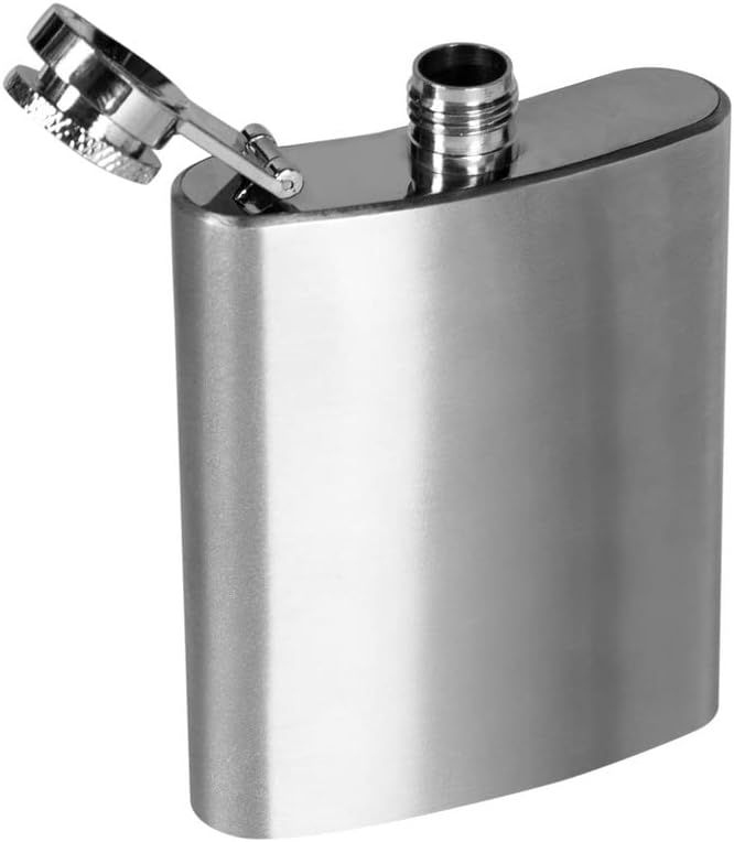 Flachmann – Getränk – 240 ml EdelstahlFlachmann – Getränk – 240 ml Edelstahl, 240 ML
