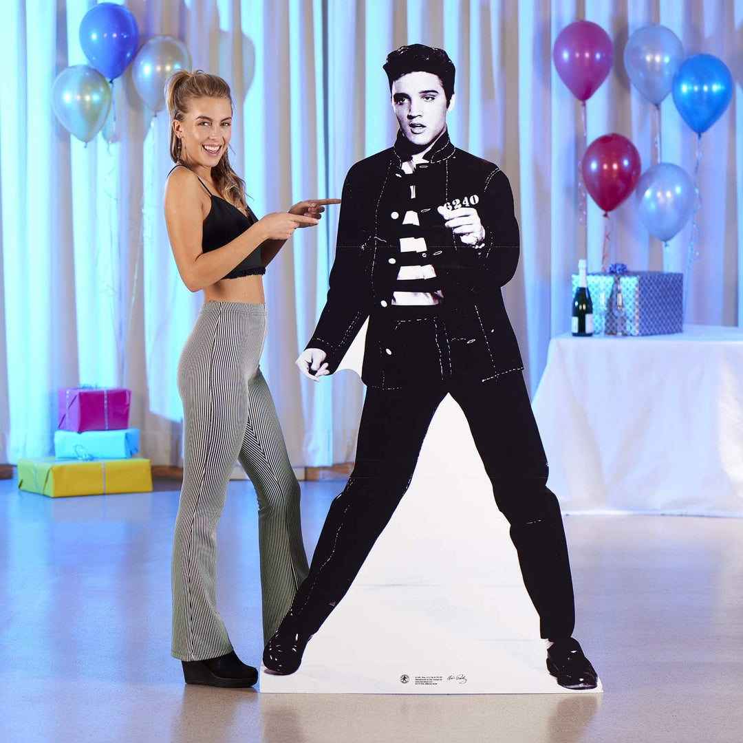 Star Cutouts Pappaufsteller von Elvis Jailhouse Rocks, Jailhouse Rocks