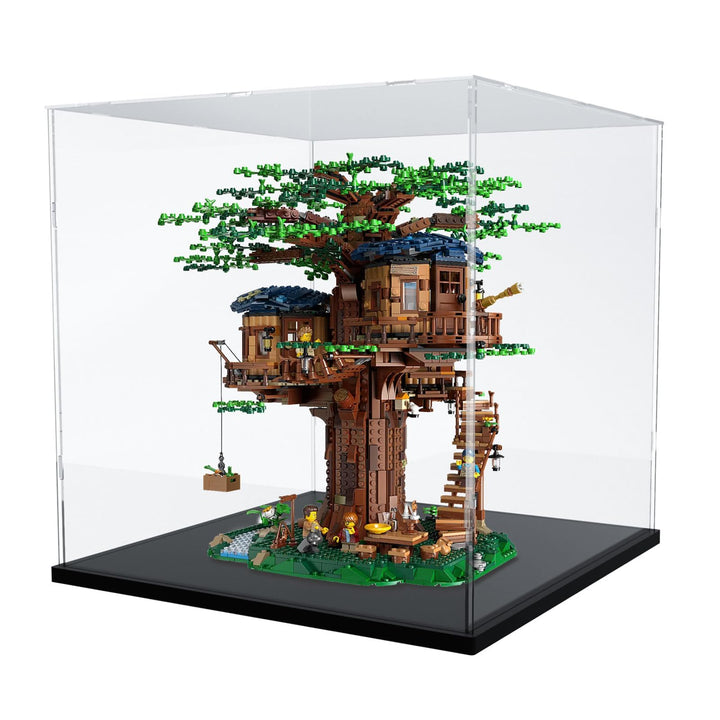 Nynelly Vitrine für Sammlung, Acrylvitrine für Figur, Zusammenbau, Acryl, Transparent, Aufbewahrung